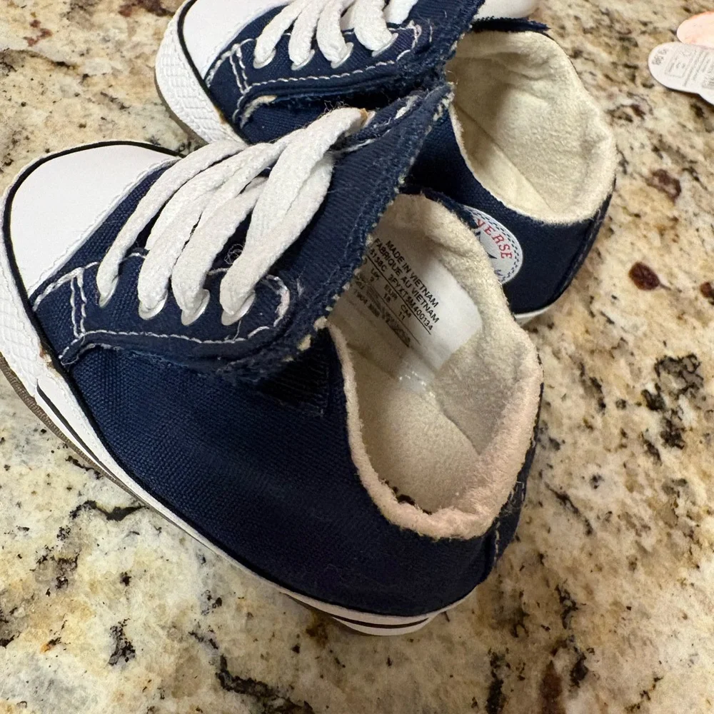 Carter's Gray, Converse Navy & brownish color wondernation sandals & baby shoes